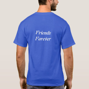 Mens DTEA 1995 Wiedersehen Friends Forever T - Shi T-Shirt