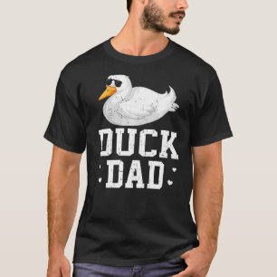 Mens Duck Bird Retro Style Best Duck Vater Father' T-Shirt