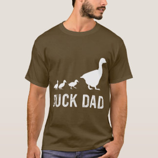 Mens Duck Vater Ducks Lover Duck Eigentümer Funny  T-Shirt