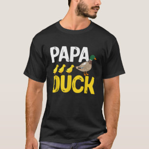 Mens Ducks Funny Duck Lover Papa Duck T-Shirt