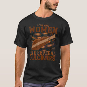 Mens Dulcimer Mens Dulcimer Lovers Guitar Funny Du T-Shirt