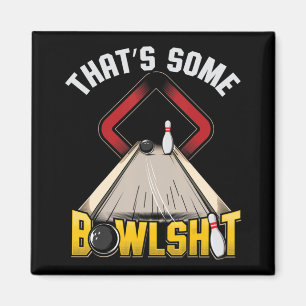 Mens Einige Bowlsht Spaß zehn Button 10 Bowling Ge Magnet