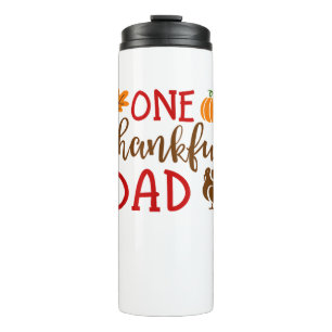 Mens Erntedank Matching Family Türkei Shirts auf Thermosbecher