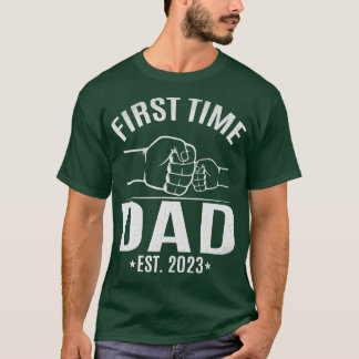 Mens Erster Vater Est T-Shirt