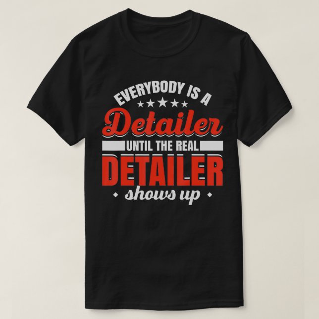 Mens Everybody ist bis zur wirklichen Details ein  T-Shirt (Design vorne)