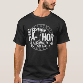 Mens Fa-Thor wie Vater einfach nur so mächtigere V T-Shirt