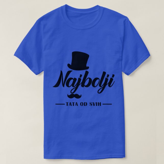 Mens Father Otac Najbolji tata Geschenk T-Shirt (Design vorne)