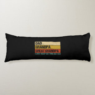 Mens Fathers Day Geschenk von Grandkids Vater Opa Seitenschläferkissen