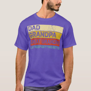 Mens Fathers Day-Geschenk von Grandkids Vater Opa  T-Shirt