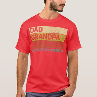Mens Fathers Day-Geschenk von Grandkids Vater Opa  T-Shirt