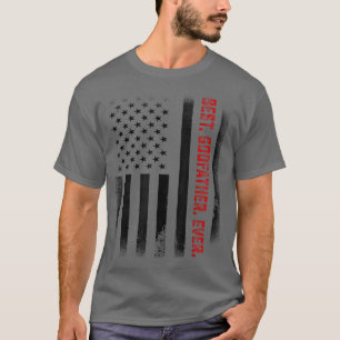 Mens Fathers Day Gift For Papa Best Godfather Eve T-Shirt