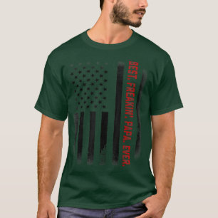 Mens Fathers Day T-Shirt Besichtigung der Alpen