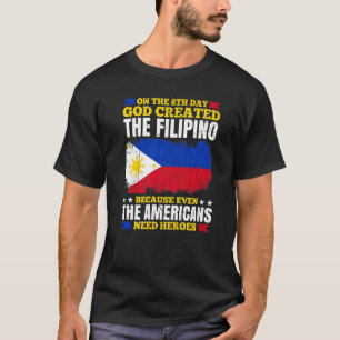 Mens Filipino Proud Filipino Einwohner Pinoy Pinay T-Shirt