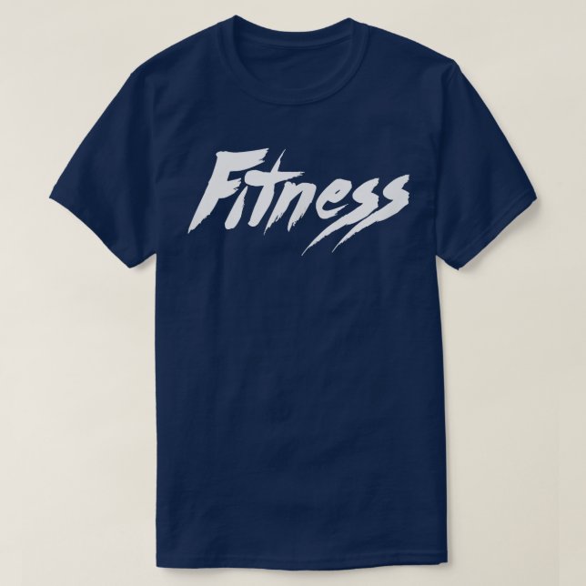 Mens FITNESS - Fitness Workout Motivierend De T-Shirt (Design vorne)