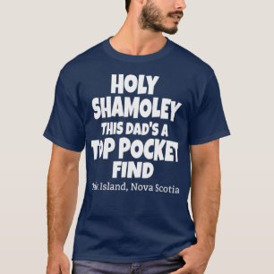 Mens Fluch der Eicheninselväter Vater Heiliger Bo T-Shirt