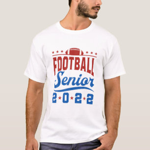 Mens Football Senior 2022 Cool Grad Abschluss Gra T-Shirt