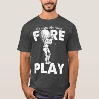 Mens Foreplay Innuendo Funny Golf Adult Humor T-Shirt