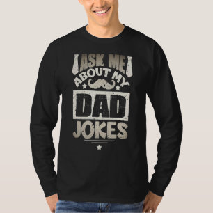 Mens Fragte mich über meinen Vater Jokes Absurd Pu T-Shirt
