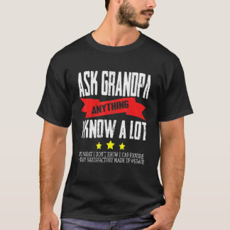 Mens Fragte Opa Alles, was ich kenne, ein viel lus T-Shirt