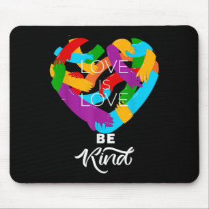 Mens Frauen Liebe ist Liebe sind nette Anführungsz Mousepad