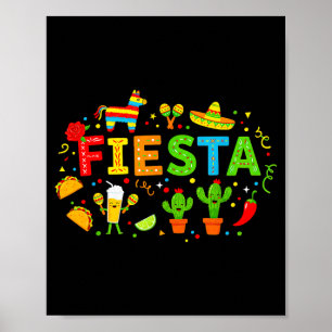 Mens Frauen Mexiko mexikanisch 5 de mayo fiesta ci Poster
