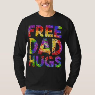 Mens Free Vater Hugs Pride LGBTQ Gay Rights direkt T-Shirt