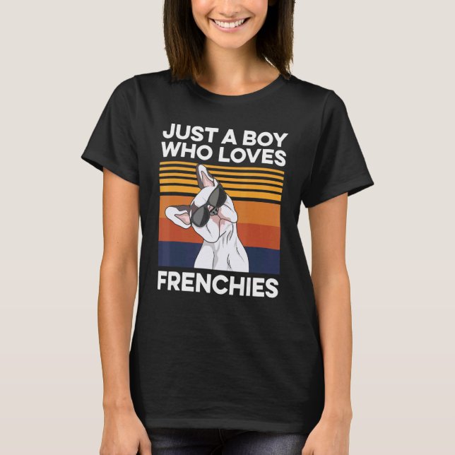 Mens French Bulldog-Zitat für deinen französischen T-Shirt (Vorderseite)