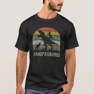 Mens Fun Rawr Dinosaur Opa Geschenk Großpasaurus T-Shirt