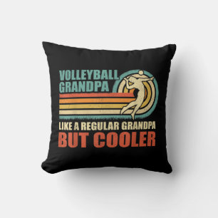Mens Fun Volleyball Großvater wie ein regelmäßiger Kissen