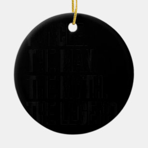 Mens funktionierte der Mann Myth Legend Vintag Fun Keramik Ornament