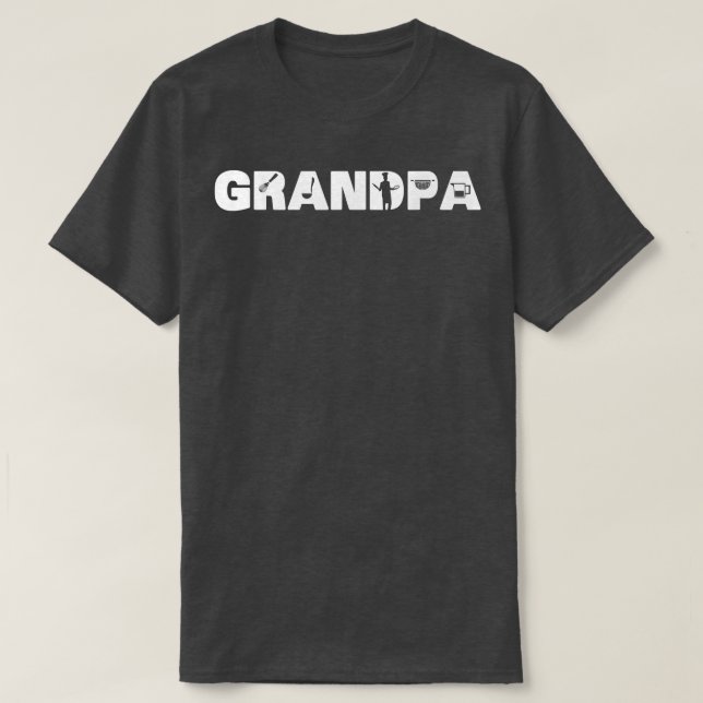 Mens Funny Baking Grandpa Funny Baking Grandfather T-Shirt (Design vorne)