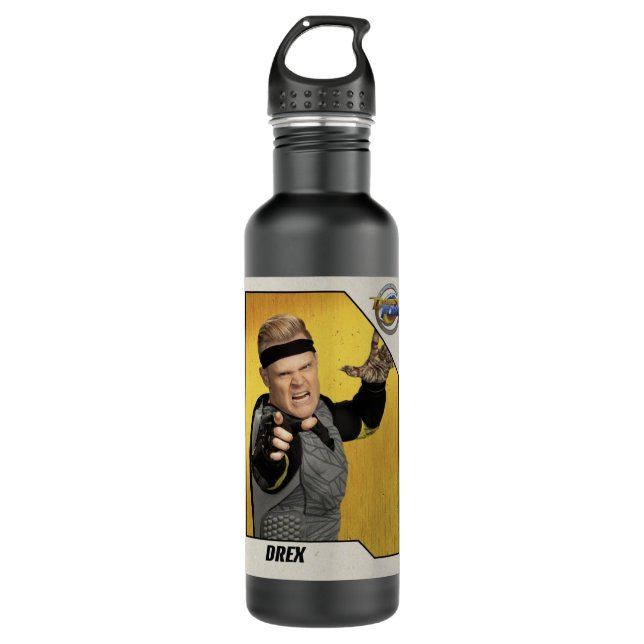 Mens Funny Cooper Barnes Henry Danger Geschenk Ide Edelstahlflasche (Vorderseite)