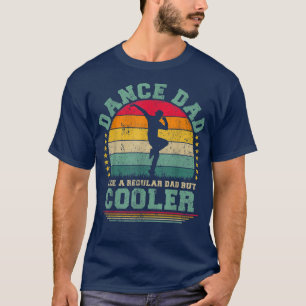 Mens Funny Dance Vater wie ein regelmäßiger Vater  T-Shirt
