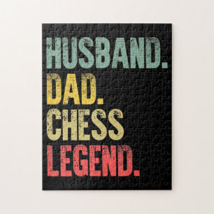 Mens Funny Gift Husband Vater Schach Legende