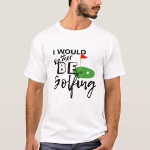 Mens Funny Golf Shirts Stattdessen Golfing Meme