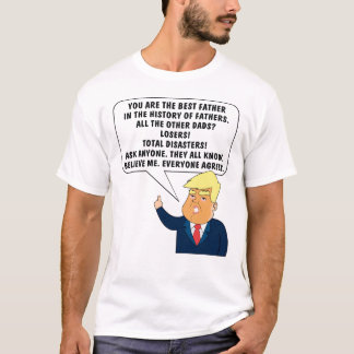 Mens Funny Great Vater Donald Sprichwort Trump Vat T-Shirt