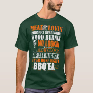 Mens Funny GRILLEN Design Barbecue Erwachsene Humo T-Shirt