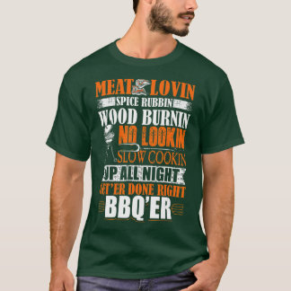 Mens Funny GRILLEN Design Barbecue Erwachsene Humo T-Shirt
