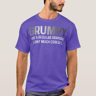 Mens Funny Grumpy definiert sich wie ein normaler T-Shirt