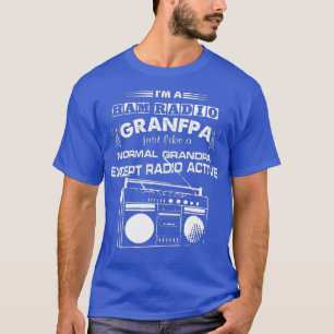 Mens Funny Ham Radio Operator Grandpa Amateur T-Shirt