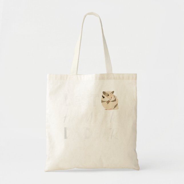 Mens Funny Hammy Best Hamster Dad Ever for Men Tragetasche (Vorne)