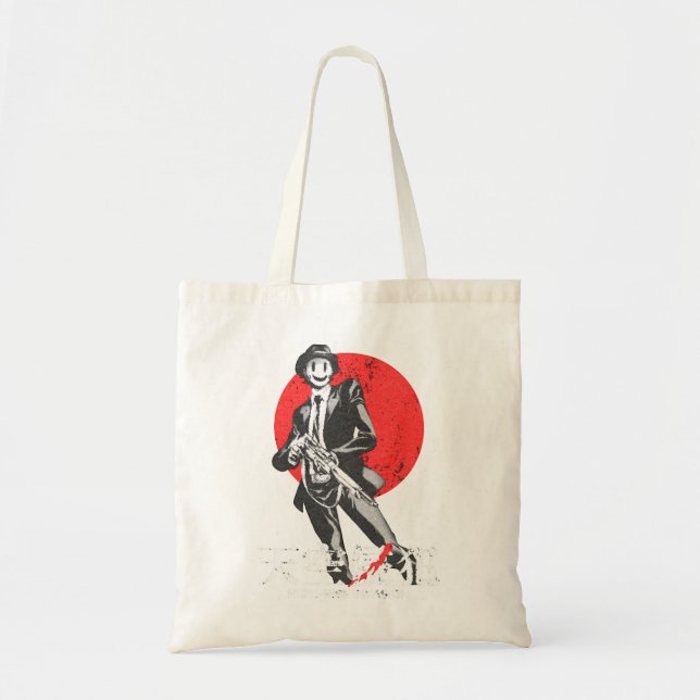 Mens Funny High Japanisch Invasion Manga Geschenk Tragetasche (Vorne)