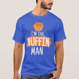 Mens Funny Im Muffin Typ Cupcakes Muffin T-Shirt