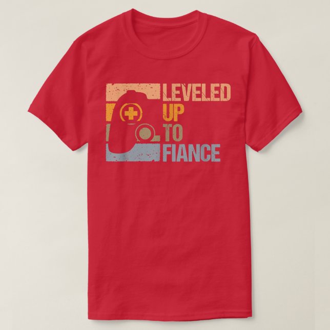 Mens Funny machte sich auf den Weg zum Verlobte-De T-Shirt (Design vorne)