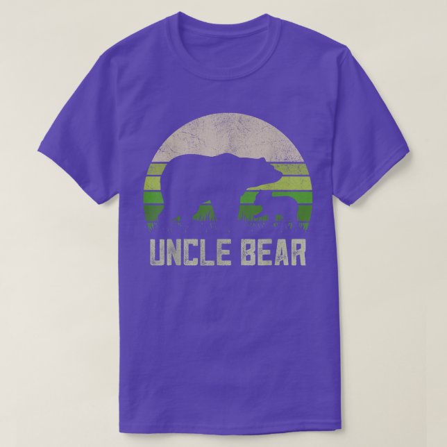 Mens Funny Oncle Bären Shirts aus Nichte & Nephew, (Design vorne)