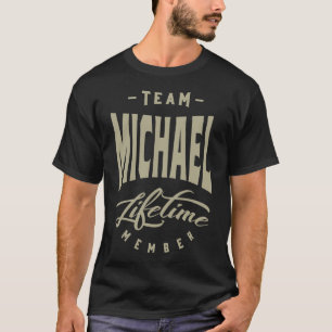 Mens Funny Personalisiert Name Michael T-Shirt