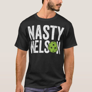 Mens Funny Pickleball Team Clothing - Ekliger Nels T-Shirt