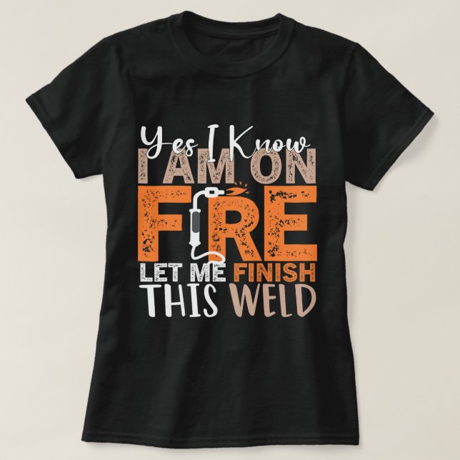 Mens Funny Proud Welders Worker Weld Welding Vater T-Shirt (Design vorne)