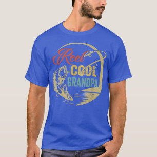 Mens Funny Reel Cool Grandpa Liebe Angeln T-Shirt
