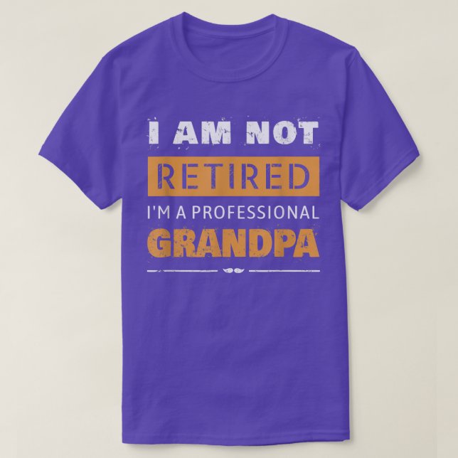Mens Funny Retiree Ich bin nicht müde, ich bin ein T-Shirt (Design vorne)